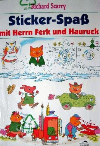 Sticker- Spaß mit Herrn Ferk und Hauruck. Mit 30 wiederverwendbaren Stickern Books