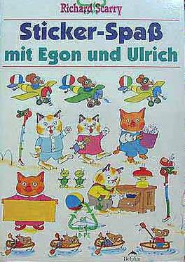 Sticker- Spaß mit Egon und Ulrich. Mit 30 wiederverwendbaren Stickern Books