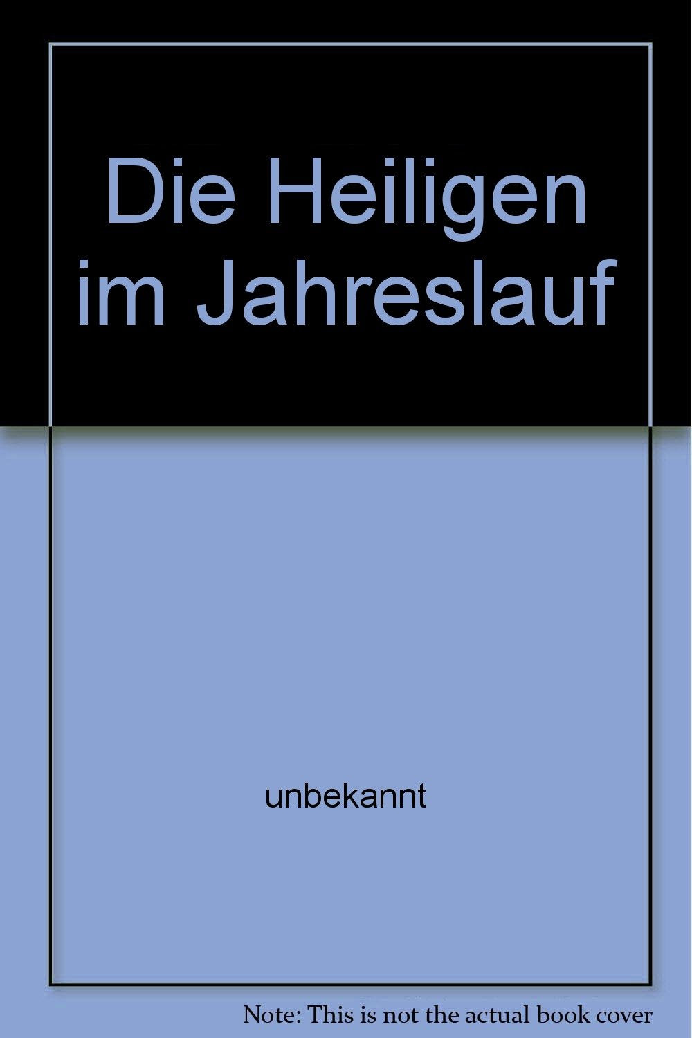 Die Heiligen im Jahreslauf Books
