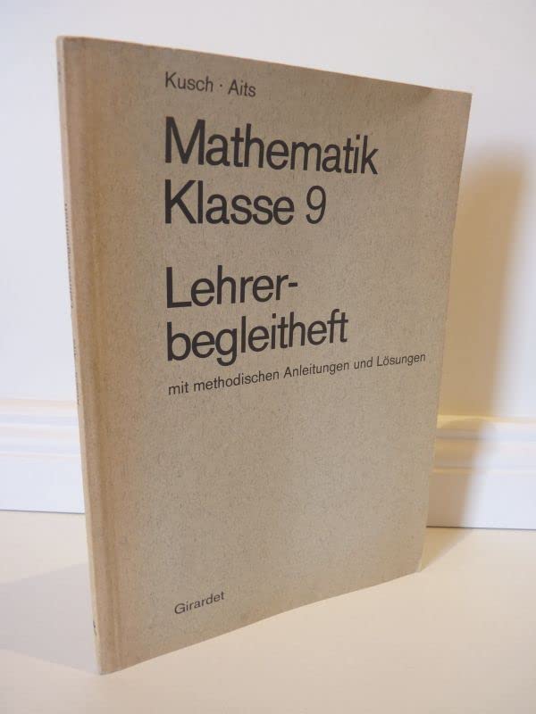 Mathemati Klasse 9, Lehrerbegleitheft Books
