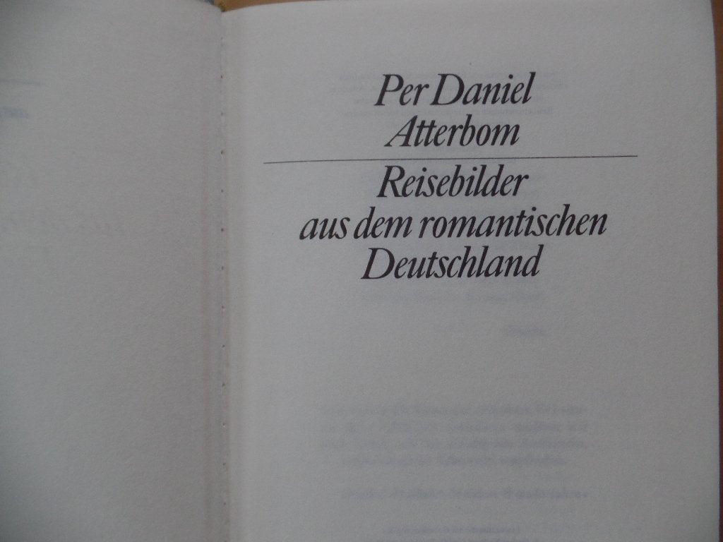Reisebilder aus dem romantischen Deutschland Politics & History
