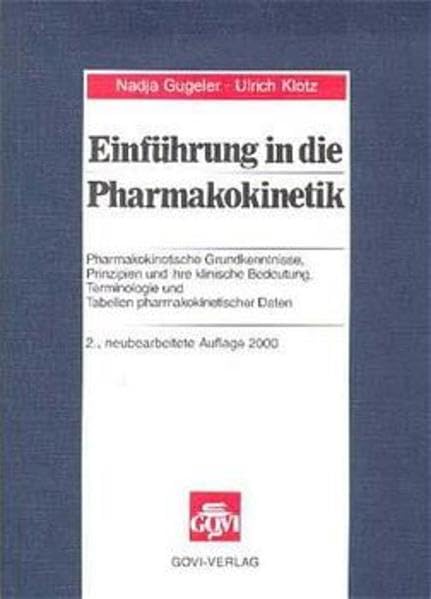 Einführung in die Pharmakokinetik. book