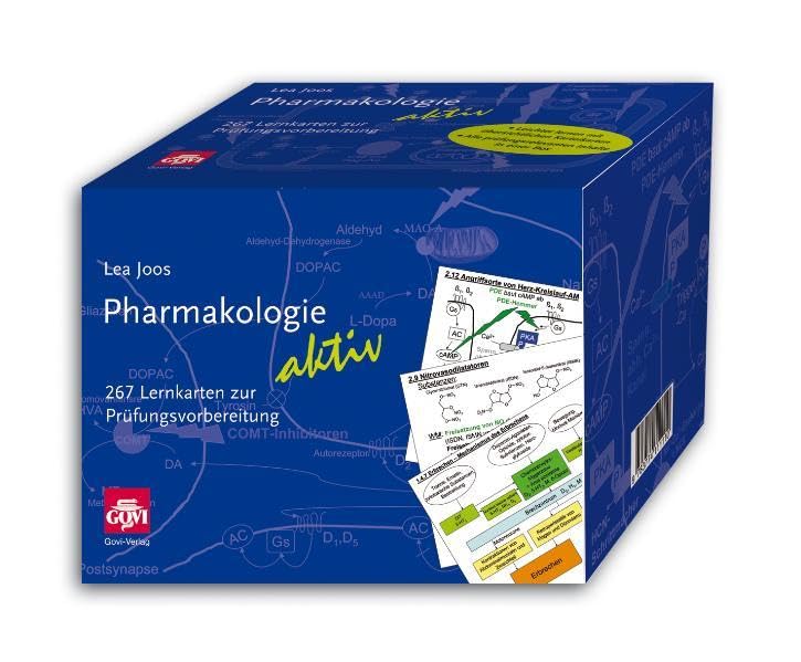 Pharmakologie aktiv: 267 Lernkarten zur Prüfungsvorbereitung Medicine