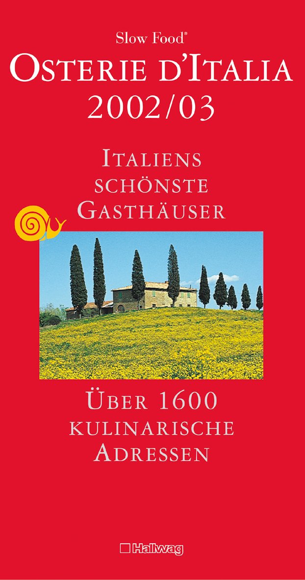 Osterie d'Italia 2002/03 (Hallwag Gastronomische Reiseführer) Contemporary literature