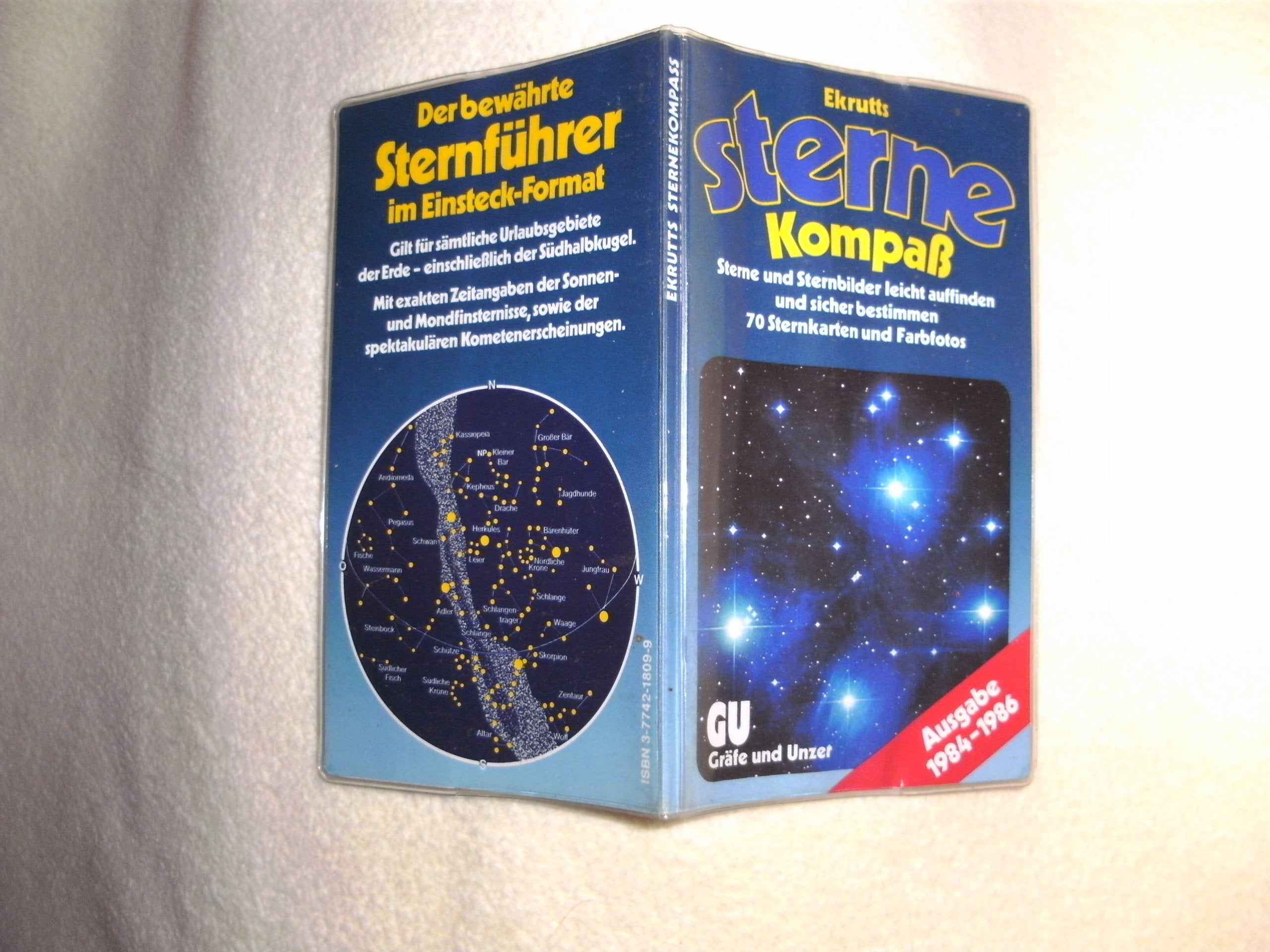 Ekrutts Sterne-Kompass. Sterne und Sternbilder leicht auffinden und sicher bestimmen. Ausgabe 1984-1986 Books