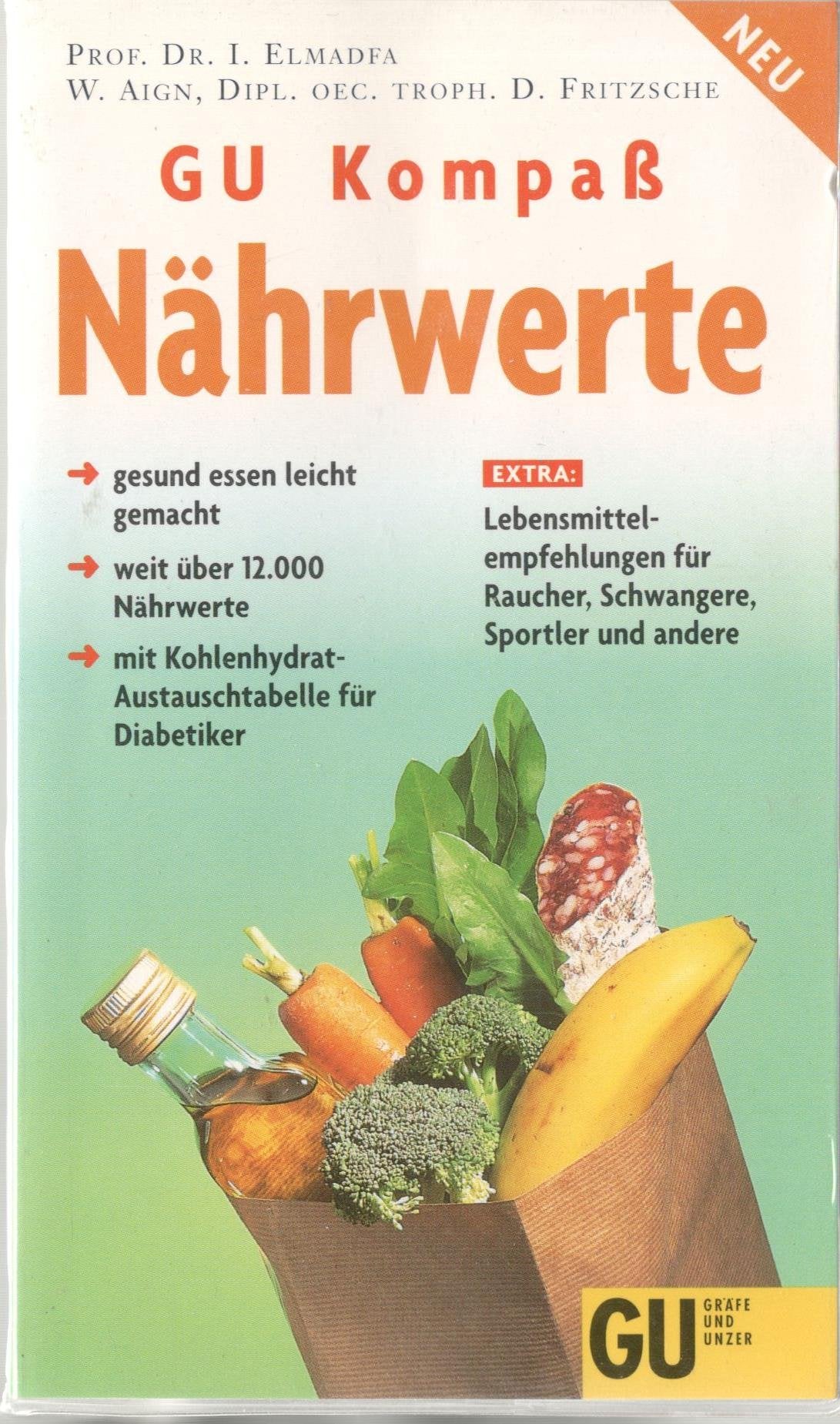 GU Kompaß Nährwerte 1996/97 Health, Nutrition & Fitness