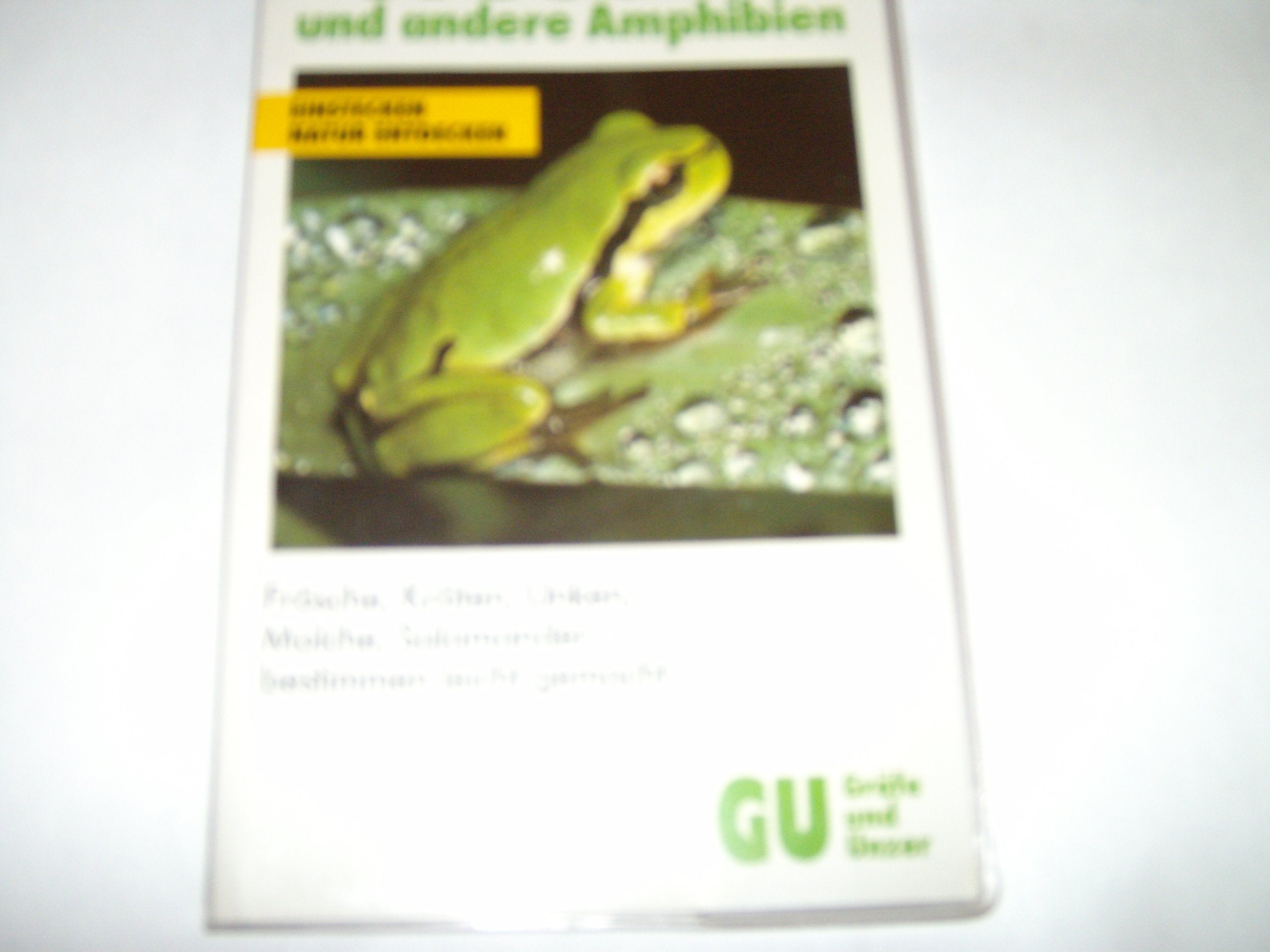GU Kompaß Frösche und andere Amphibien Natural Sciences
