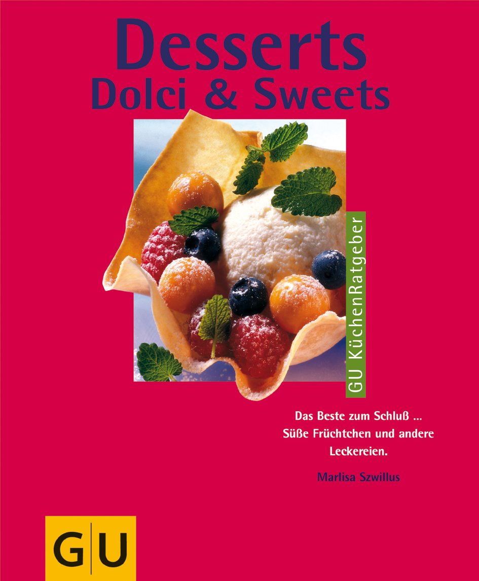 Desserts, Dolci, Sweets Cooking & Enjoying Books