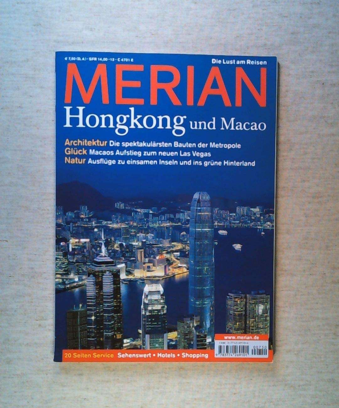 Hongkong und Macao (MERIAN Heft) Leisure, Home & Garden