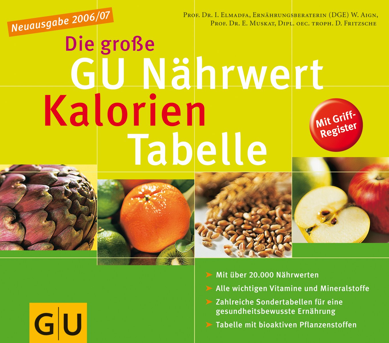 Nährwert-Kalorien-Tabelle Health, Nutrition & Fitness
