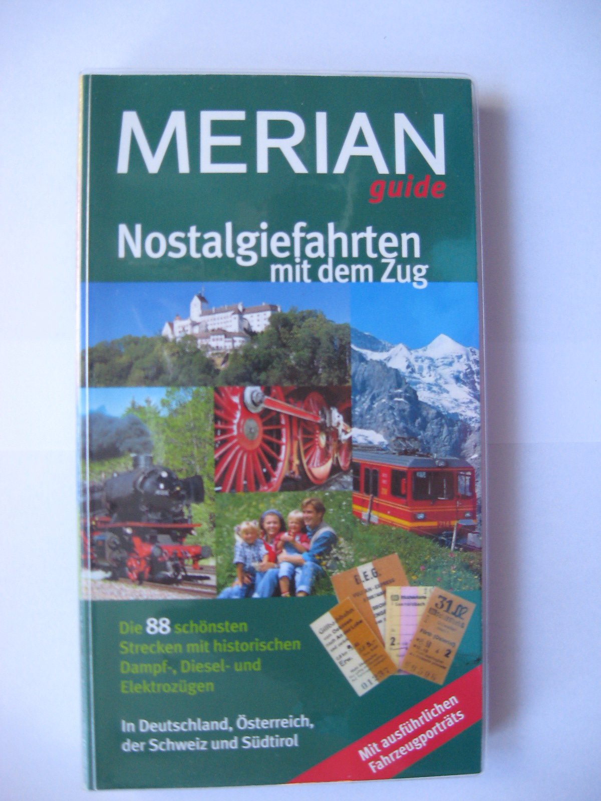 Nostalgiefahrten mit dem Zug: Die 88 schönsten Strecken mit historischen Dampf-, Diesel- und Elektrozügen. In Deutschland, Österreich, der Schweiz und Südtirol. Mit ausführlichen Fahrzeugportäts Travel Books