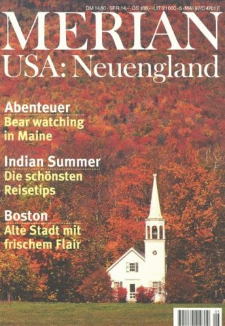 Merian - USA: Neuengland Travel Books