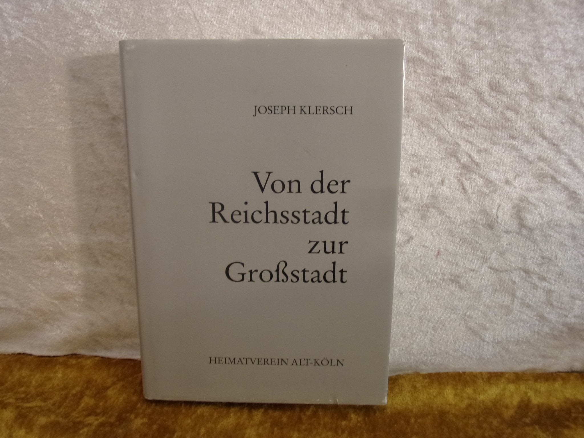 Von der Reichsstadt zur Großstadt: Stadtbild und Wirtschaft in Köln 1794-1860 Business & Technology