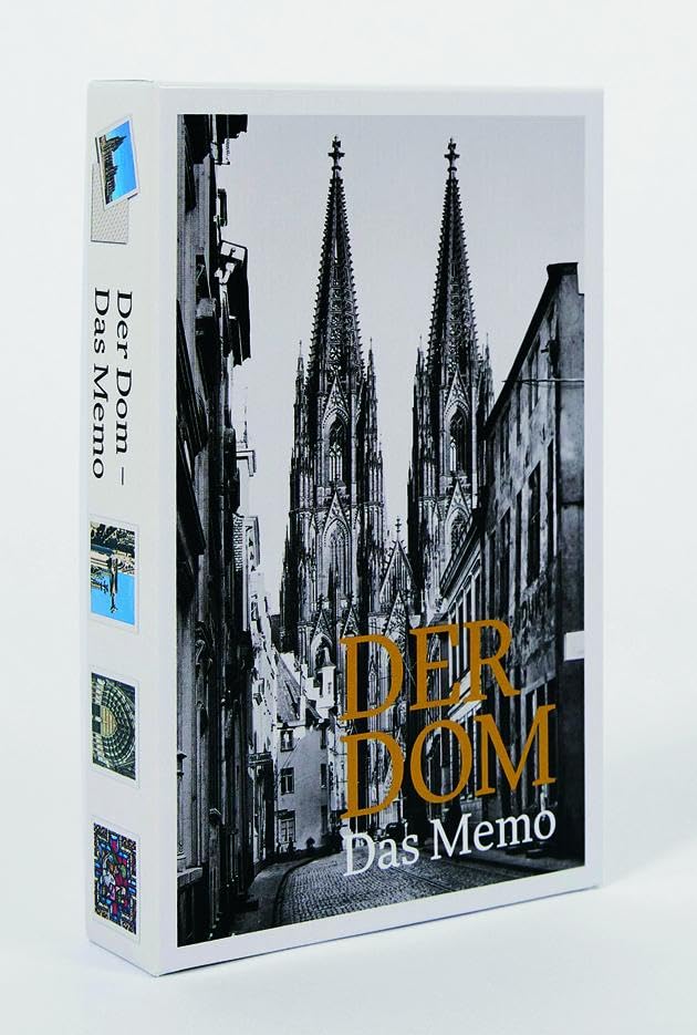 Der Dom - Das Memo: 66 Bildpaare zum Kölner Dom suchen und finden. Spiel mit Fotos von Kölns Kathedrale: Buntglasfenster, Wasserspeier, Heilige Drei Könige, uvm. Für Kinder & Erwachsene Social Sciences