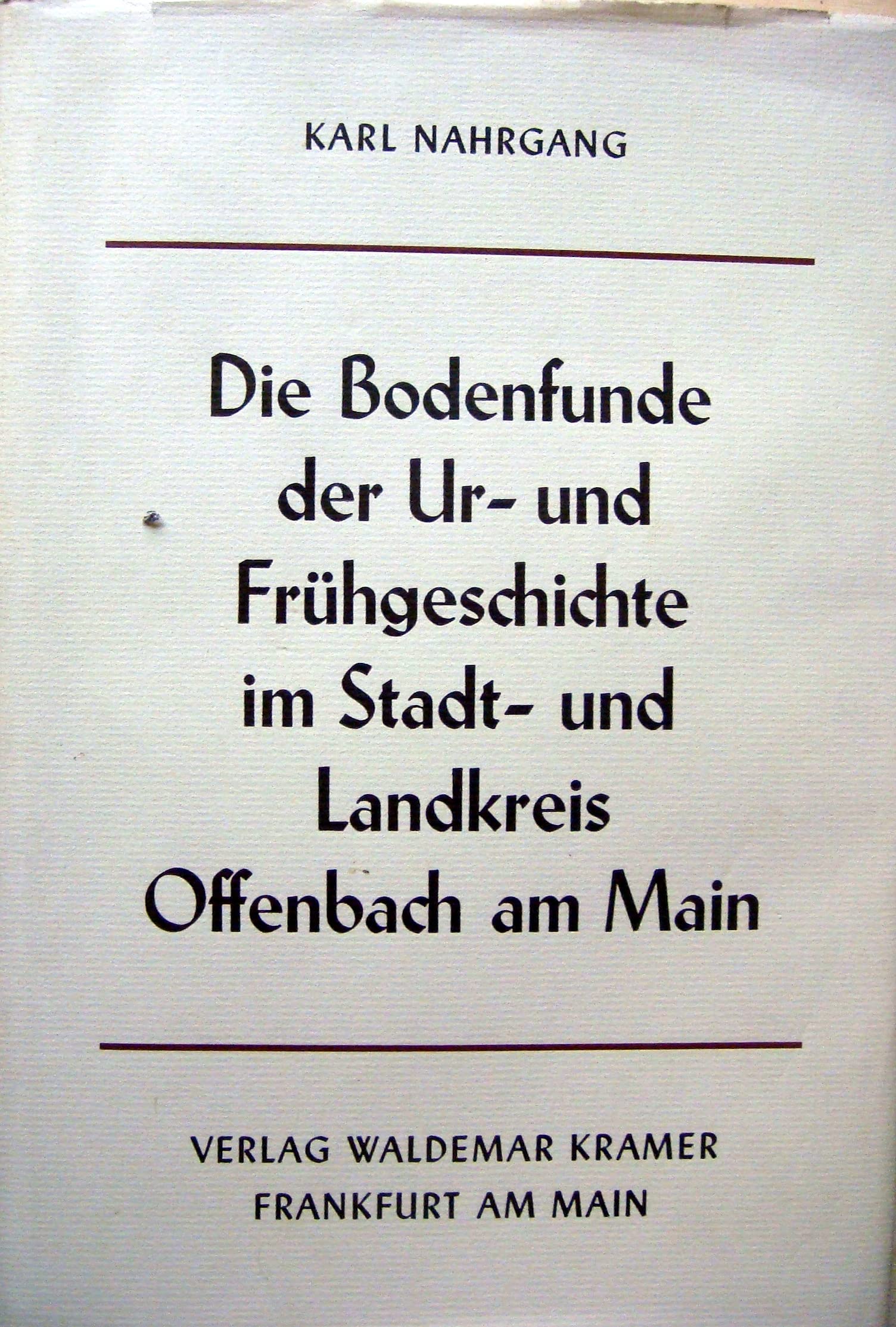 Vorgeschichtliche Grabhügelgruppen im Offenbacher Wald Books