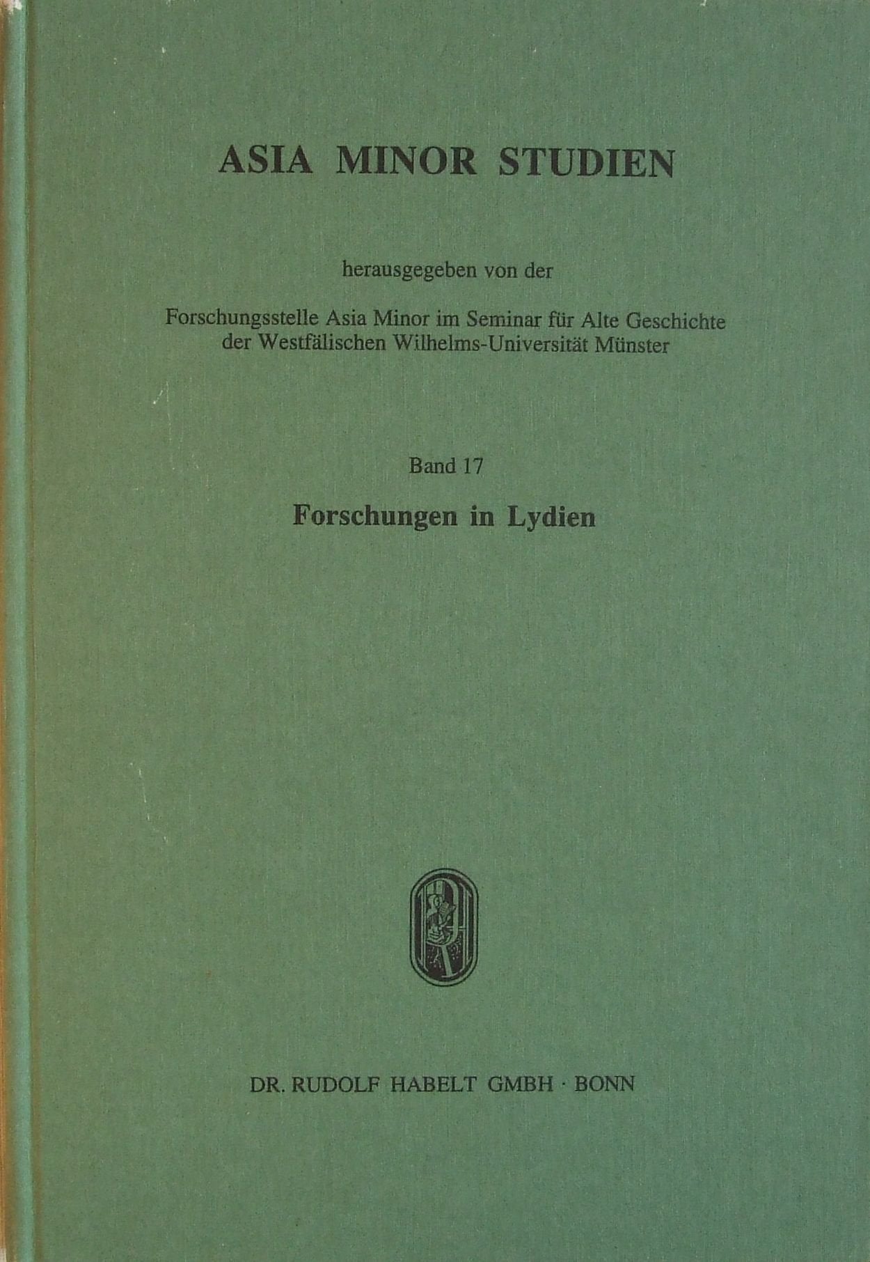 Forschungen in Lydien Books