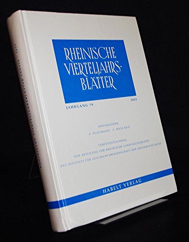 Rheinische Vierteljahresblätter Books