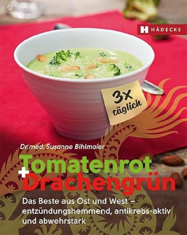 Tomatenrot + Drachengrün: 3x täglich Leisure, Home & Garden