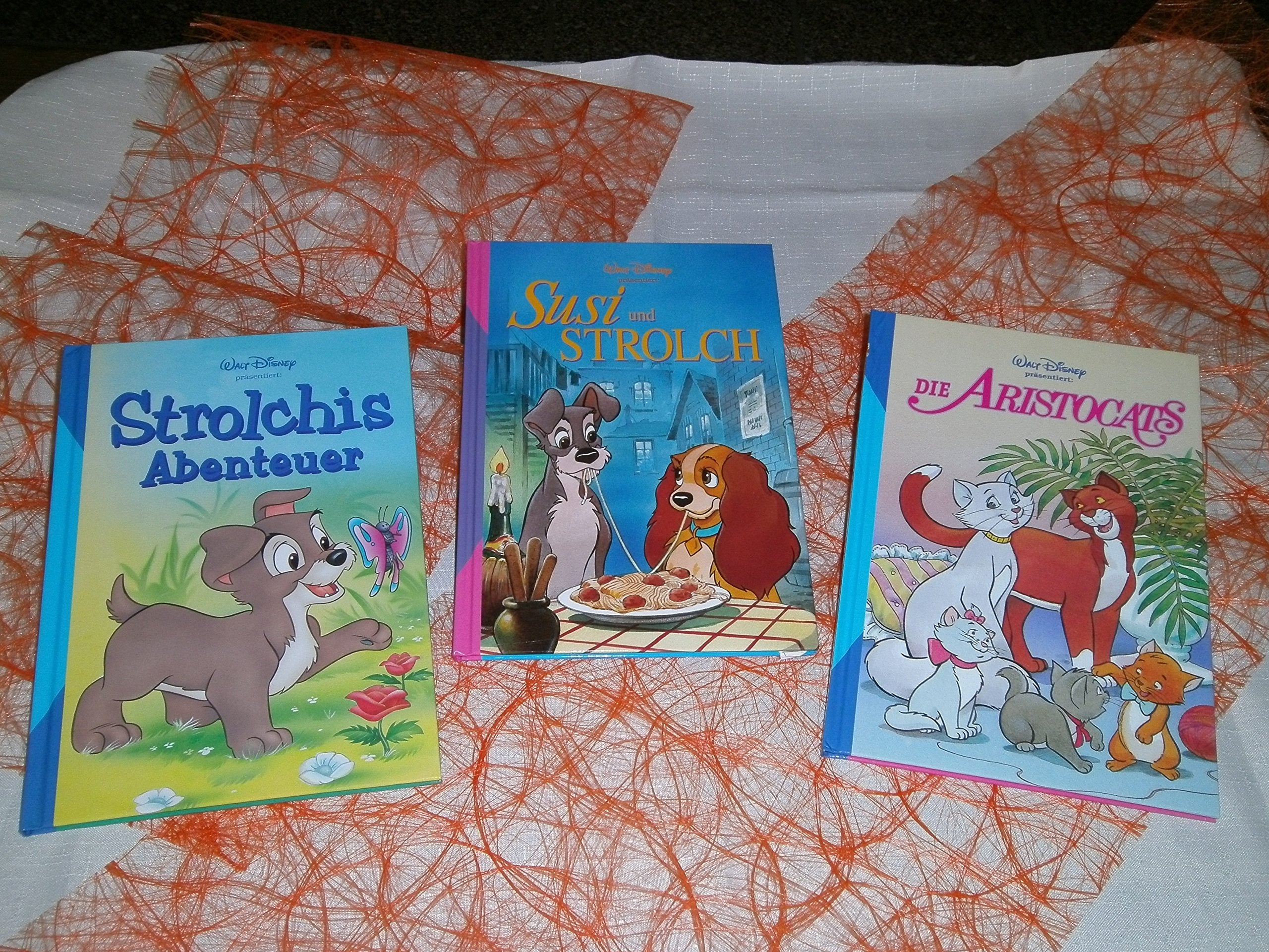 Susi und Strolch / Strolchis Abenteuer / Die Aristocats Books