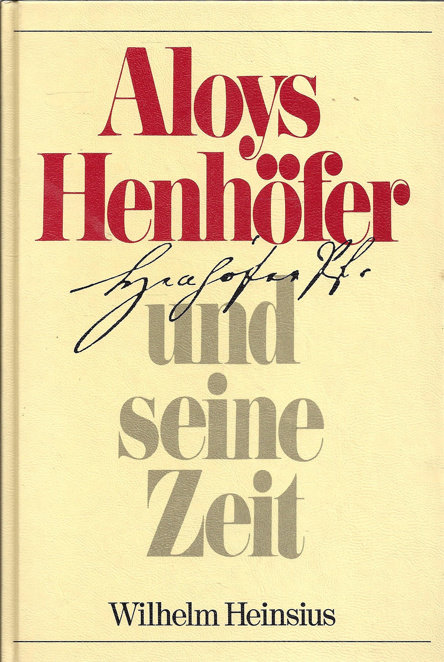 Aloys Henhöfer und seine Zeit (TELOS - Präsente) Science