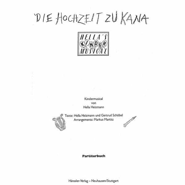 Die Hochzeit zu Kana - Chorpartitur Sheet Music