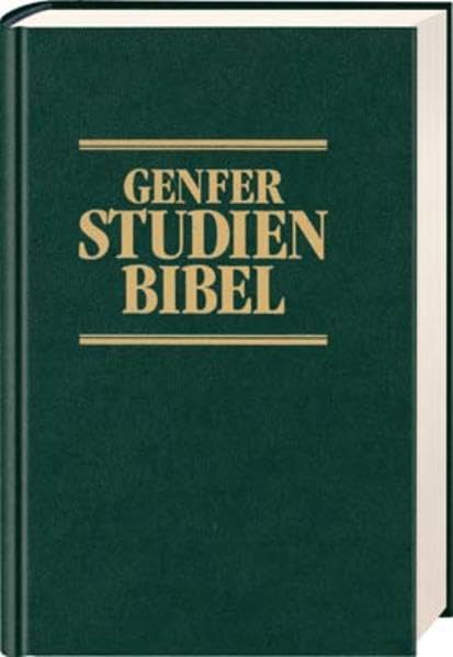 Bibelausgaben, Genfer Studienbibel: Kunstlederausgabe Professional & Reference Books