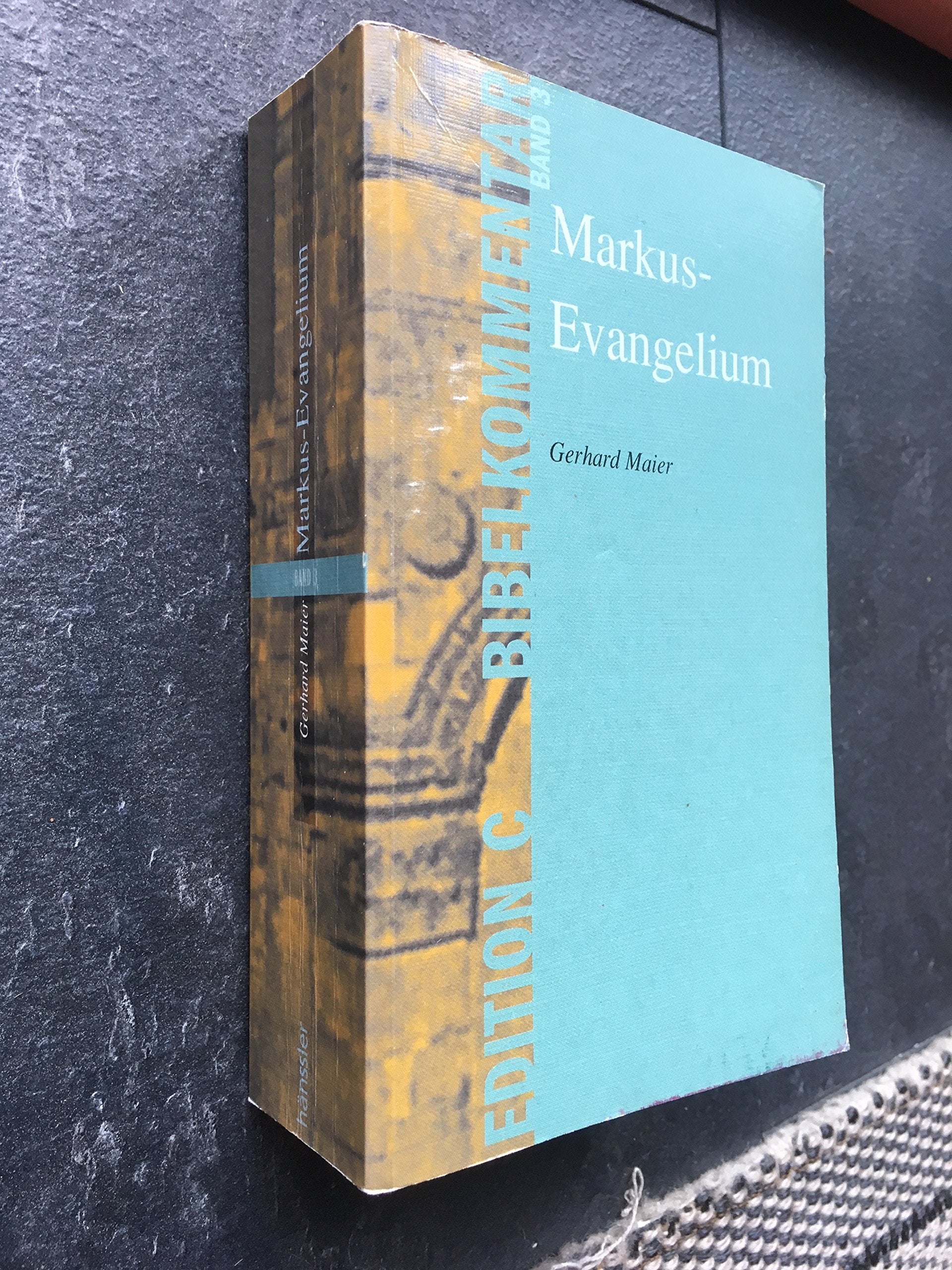 Bibelkommentar, Bd.3, Markus-Evangelium (Edition C. Unterreihe B - Bibelkommentare NT) Religion & Esotericism