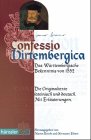 Confessio Virtembergica: Das Württembergische Bekenntnis von 1552 Religion & Esotericism