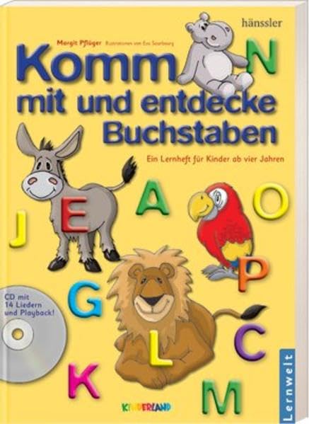 Komm mit und entdecke Buchstaben: Ein Lernheft für Kinder ab 4 Jahren Leisure, Home & Garden