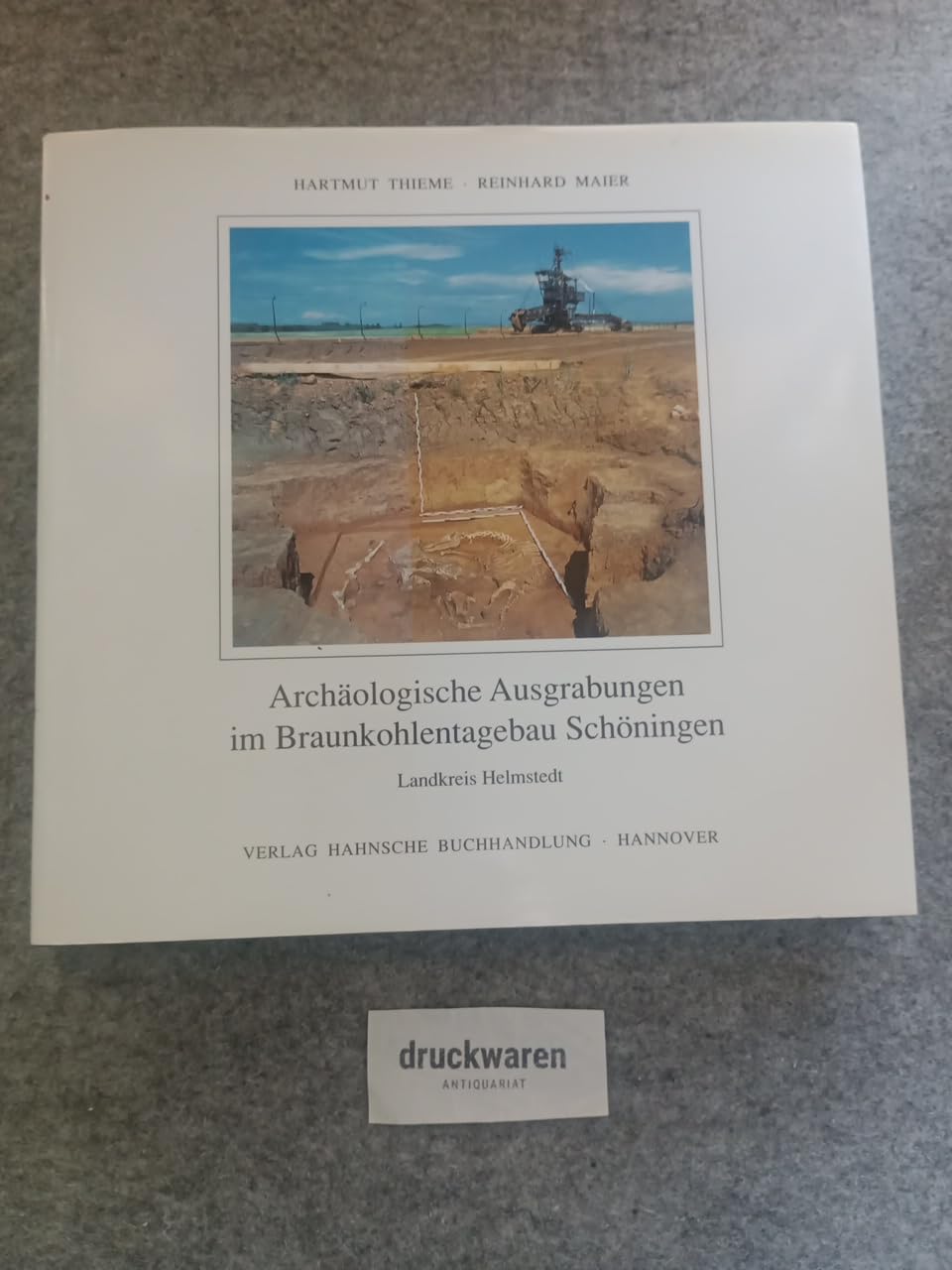 Archäologische Ausgrabungen im Braunkohlentagebau Schöningen, Landkreis Helmstedt Politics & History