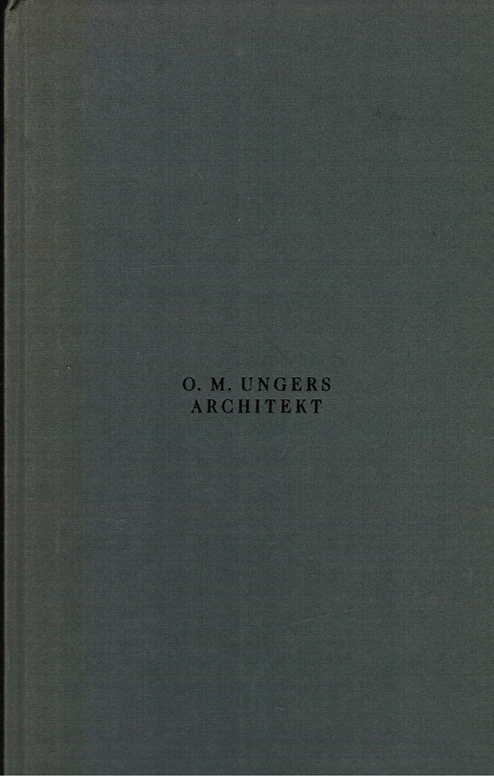 O. M. Ungers, Architekt Natural Sciences