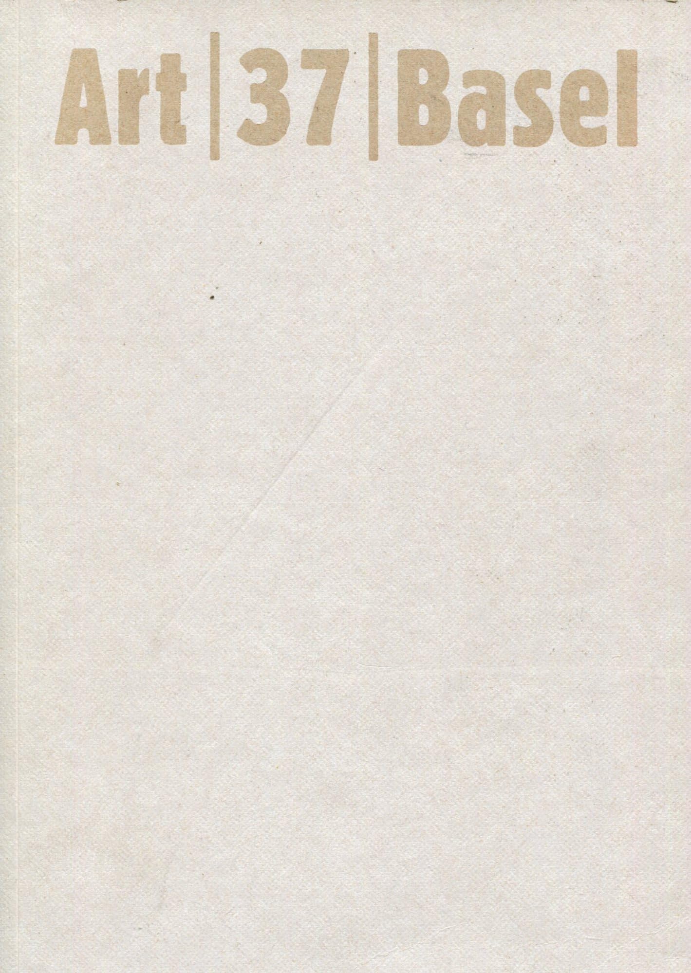 Art Basel 37 (ed. 2006) Film, Art & Culture