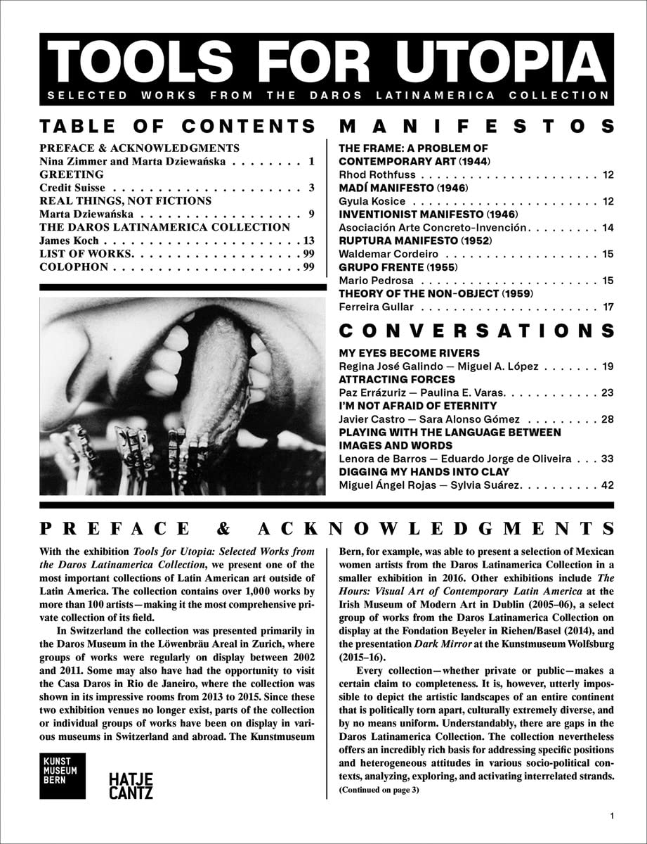 Tools for Utopia: Selected Works from the Daros Latinamerica Collection (Zeitgenössische Kunst) Film, Art & Culture