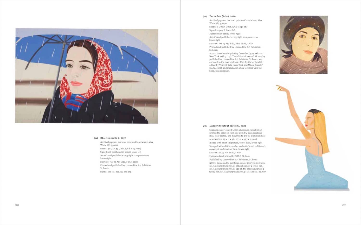 Alex Katz: Prints: Catalogue Raisonné, 1947–2022 (Zeitgenössische Kunst) Books
