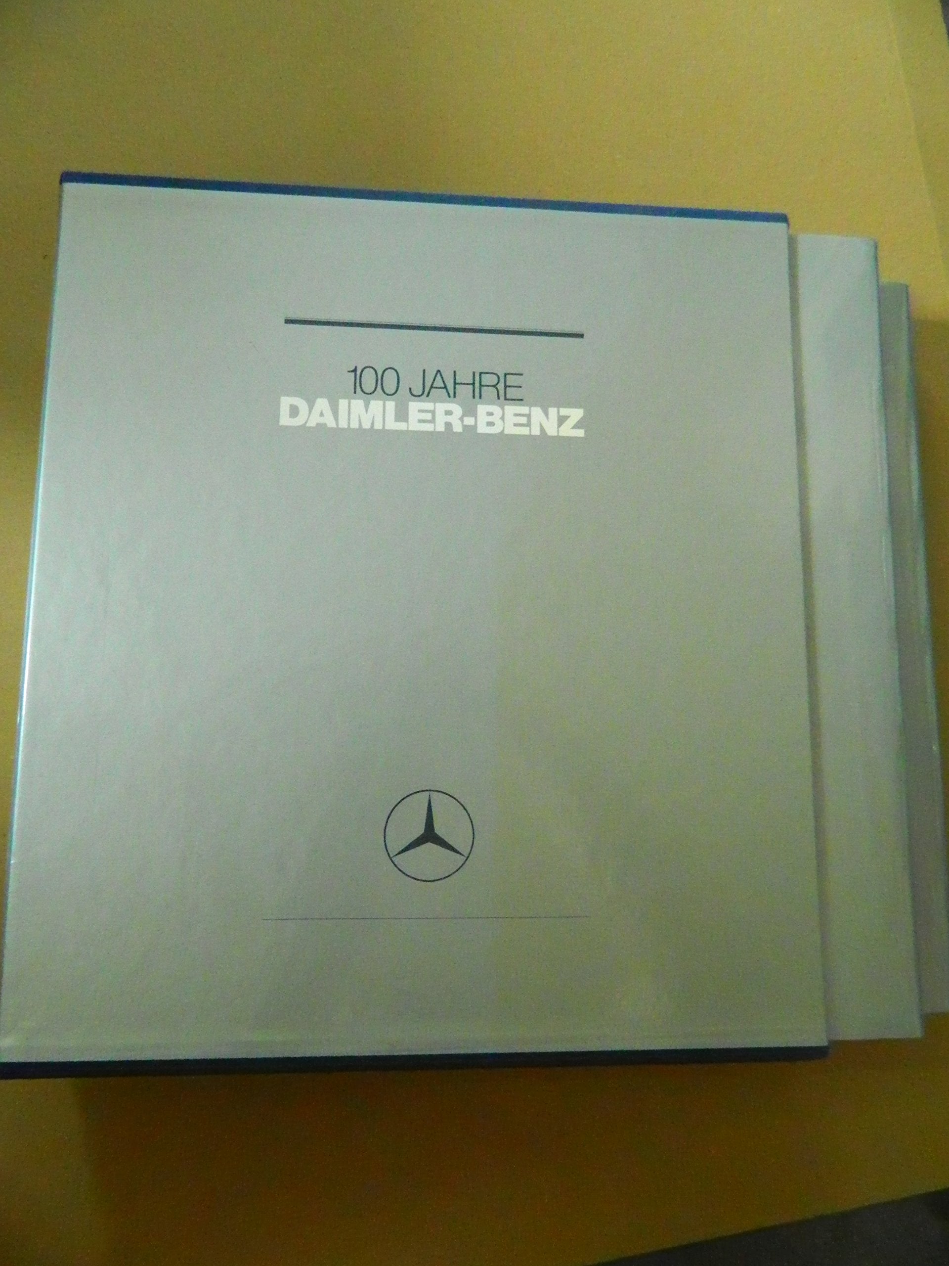100 Jahre Daimler-Benz. 2 Bände. Bd. 1: Das Unternehmen. Bd. 2: Die Technik Books