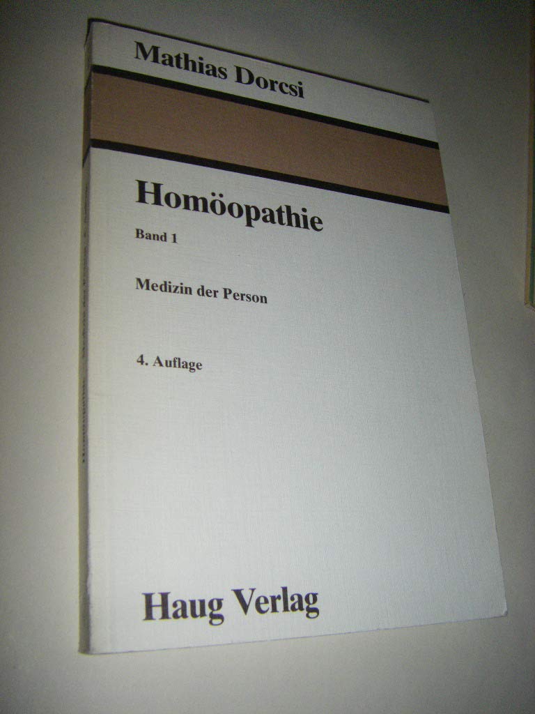 Product Image: Homöopathie Bd. 1. Medizin der Person