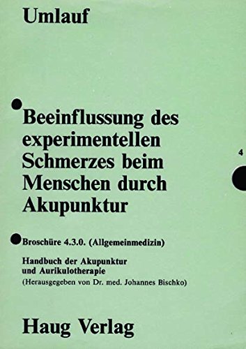 Beeinflussung des experimentellen Schmerzes beim Menschen durch Akupunktur Health, Nutrition & Fitness