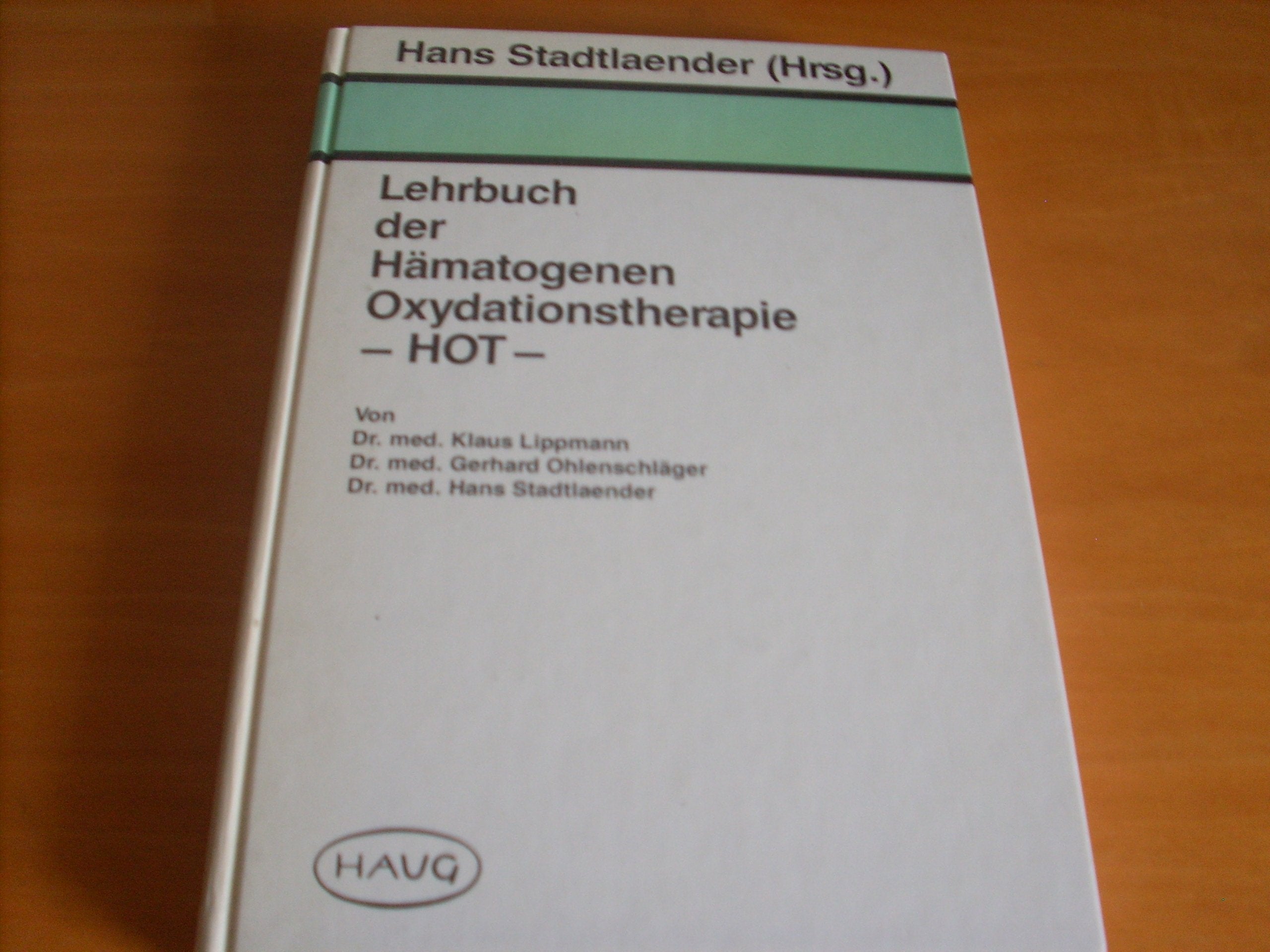 Product Image: Lehrbuch der Hämatogenen Oxydationstherapie - HOT