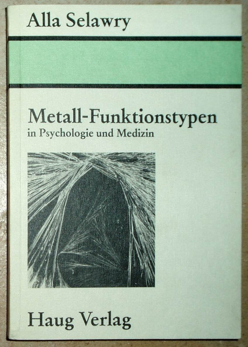 Metall-Funktionstypen. In Psychologie und Medizin Psychology