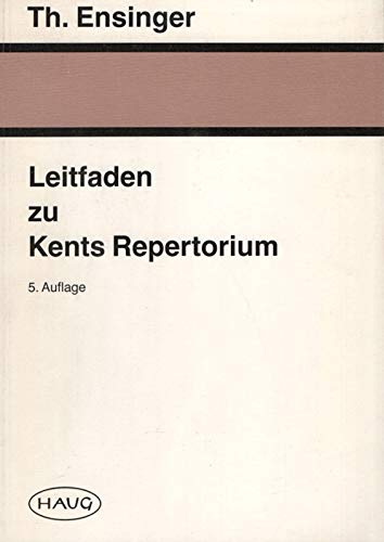 Product Image: Leitfaden zu Kent's Repertorium
