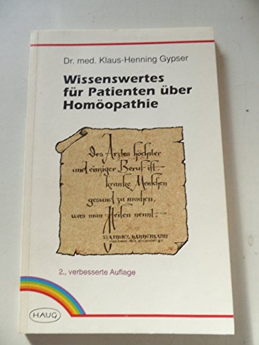 Wissenswertes für Patienten über Homöopathie Health, Nutrition & Fitness