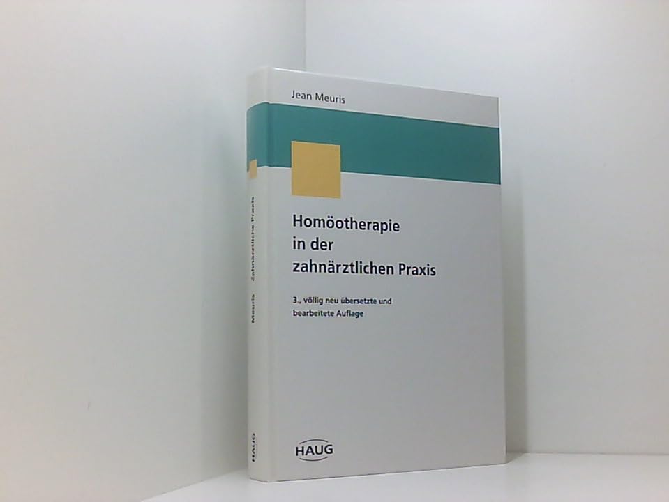 Homöotherapie in der zahnärztlichen Praxis Medicine