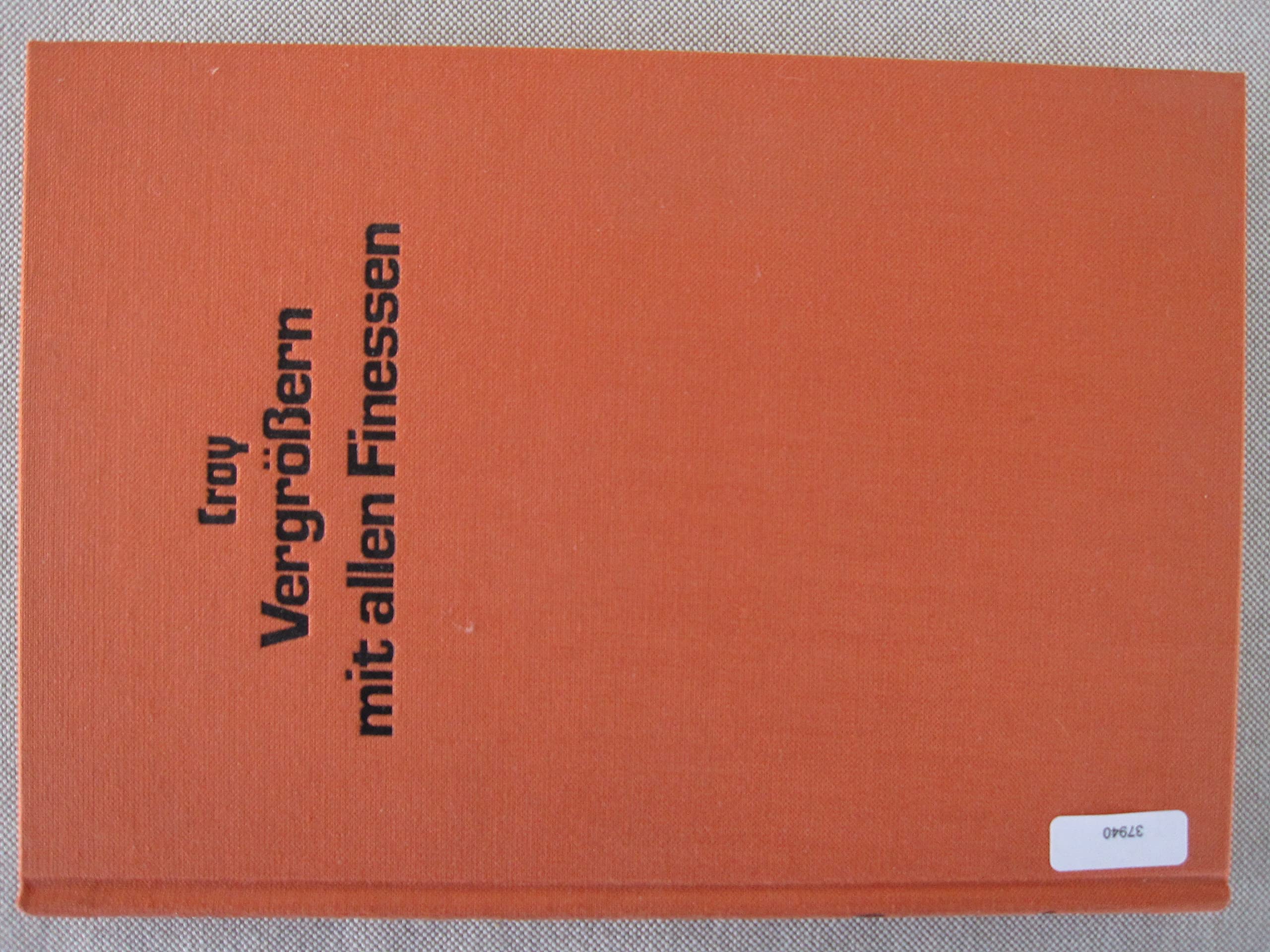 Vergrössern mit allen Finessen. Art & Literature