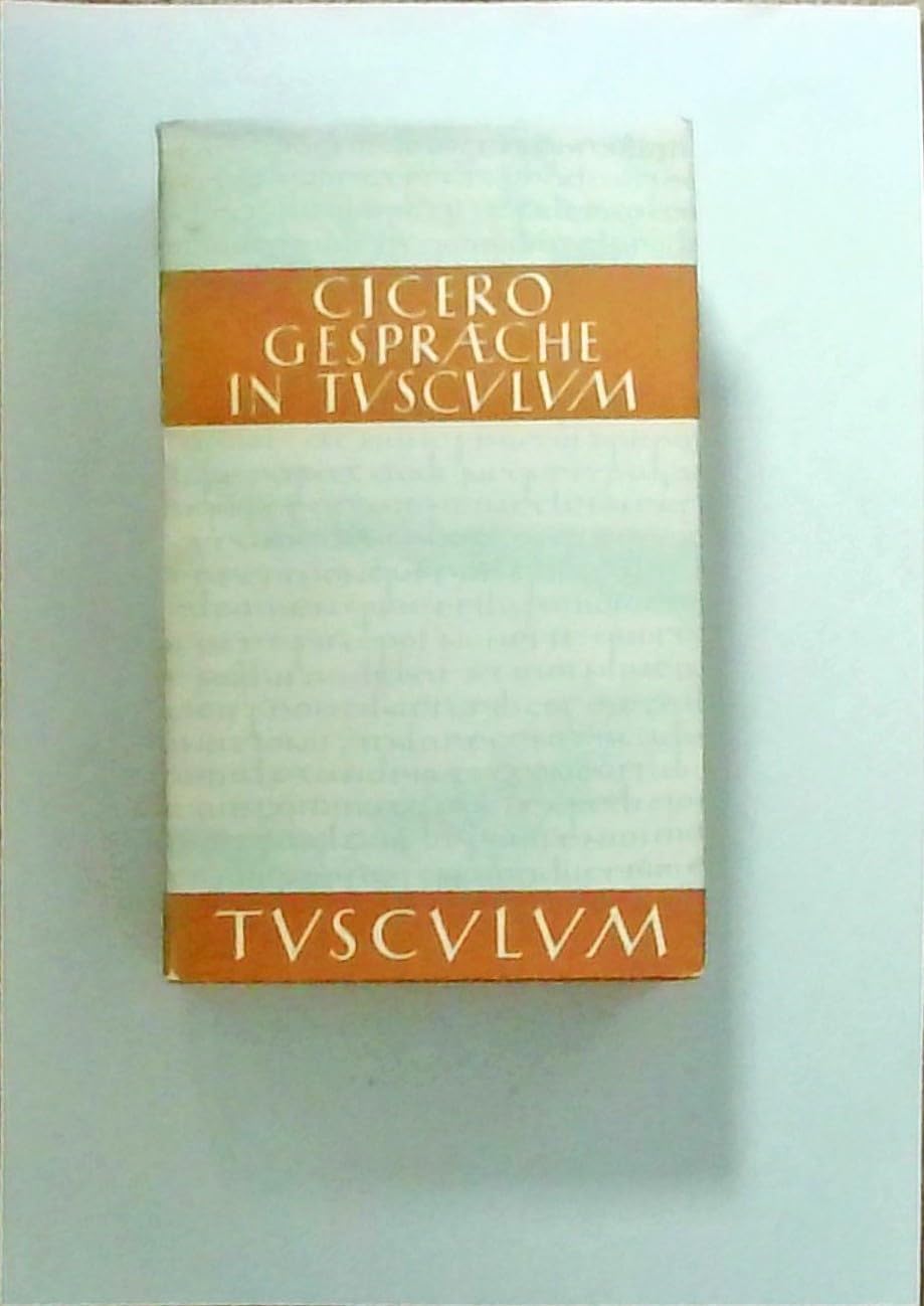 Gespräche in Tusculum. Lateinisch und deutsch Books