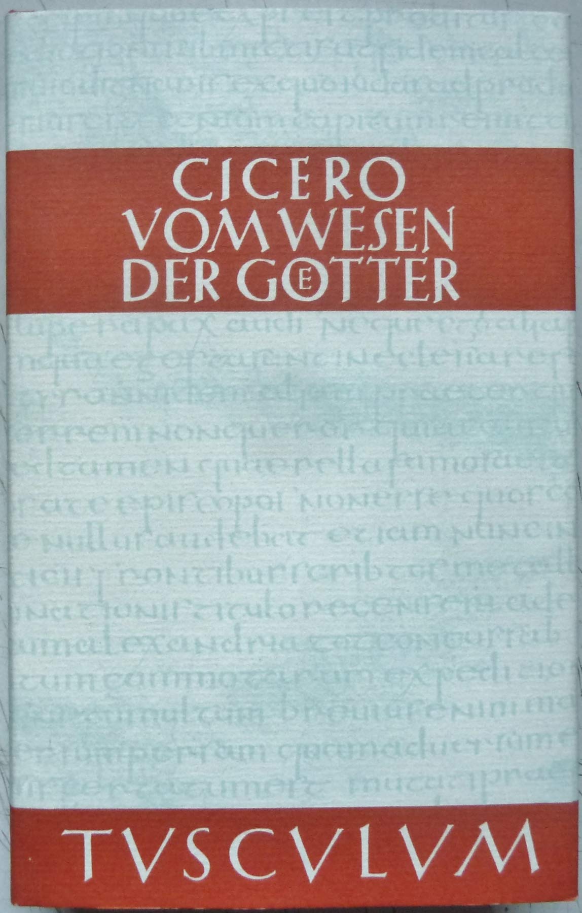 Vom Wesen der Götter. Drei Bücher. De natura deorum. Libri III. Lateinisch - deutsch. Books