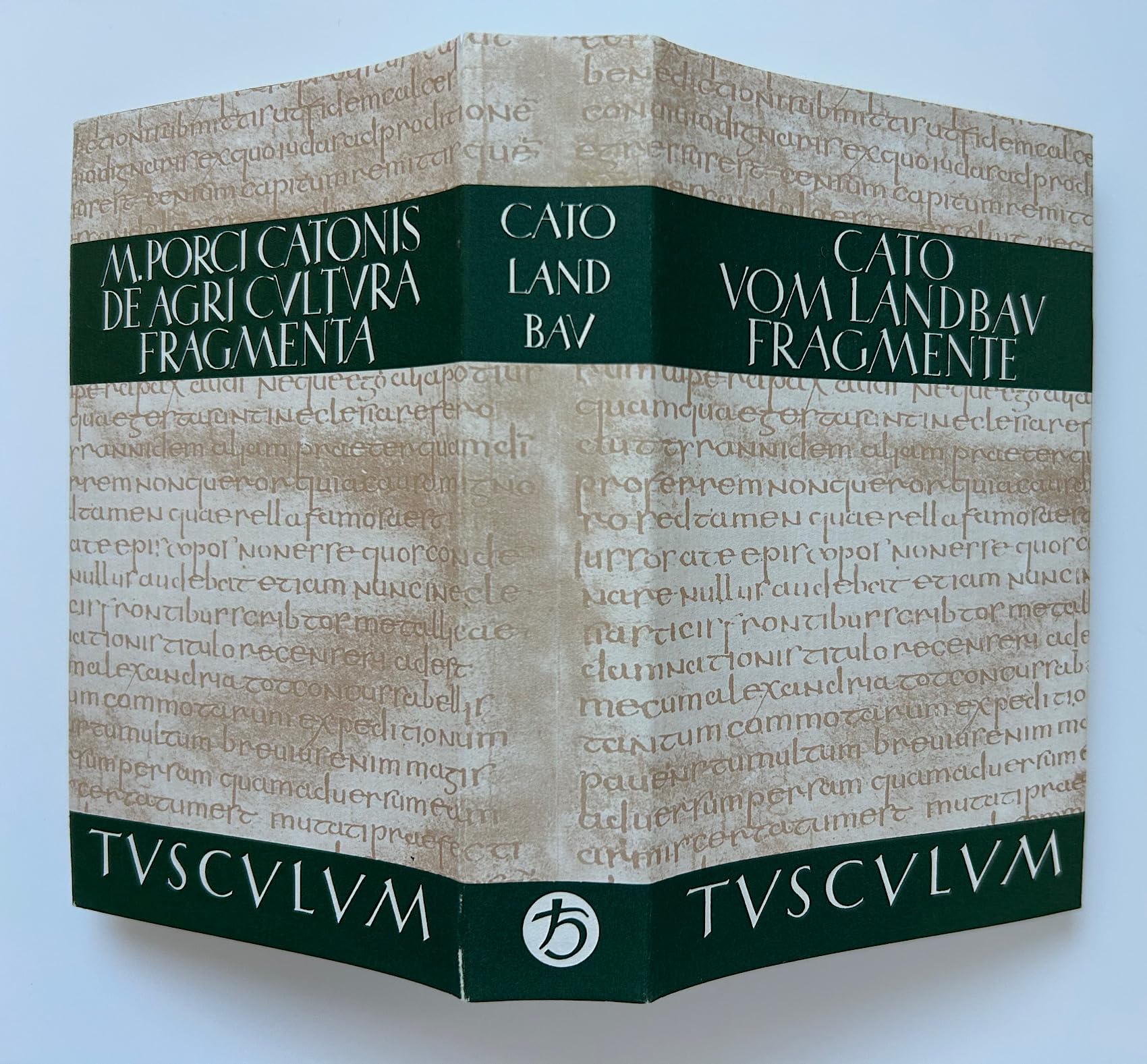 M. Porci Catonis Scripta qvae manservnt omnia = Vom Landbau. Fragmente. Alle erhaltenen Schriften : lateinisch - deutsch Books