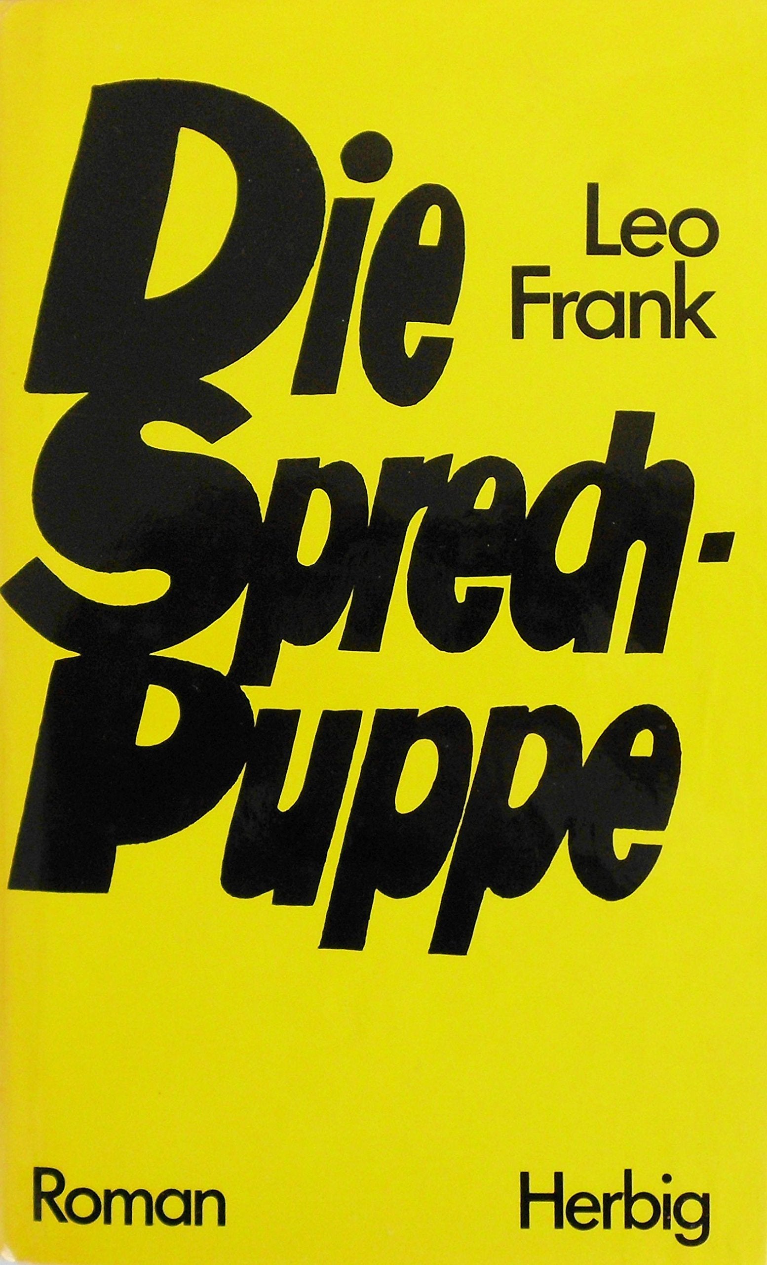 Product Image: Die Sprechpuppe.: Roman.