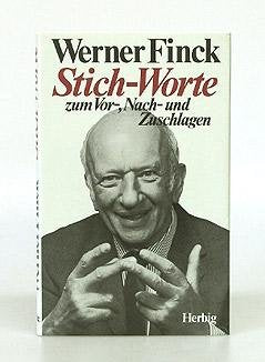 Stich-Worte zum Vor-, Nach- und Zuschlagen Film, Art & Culture