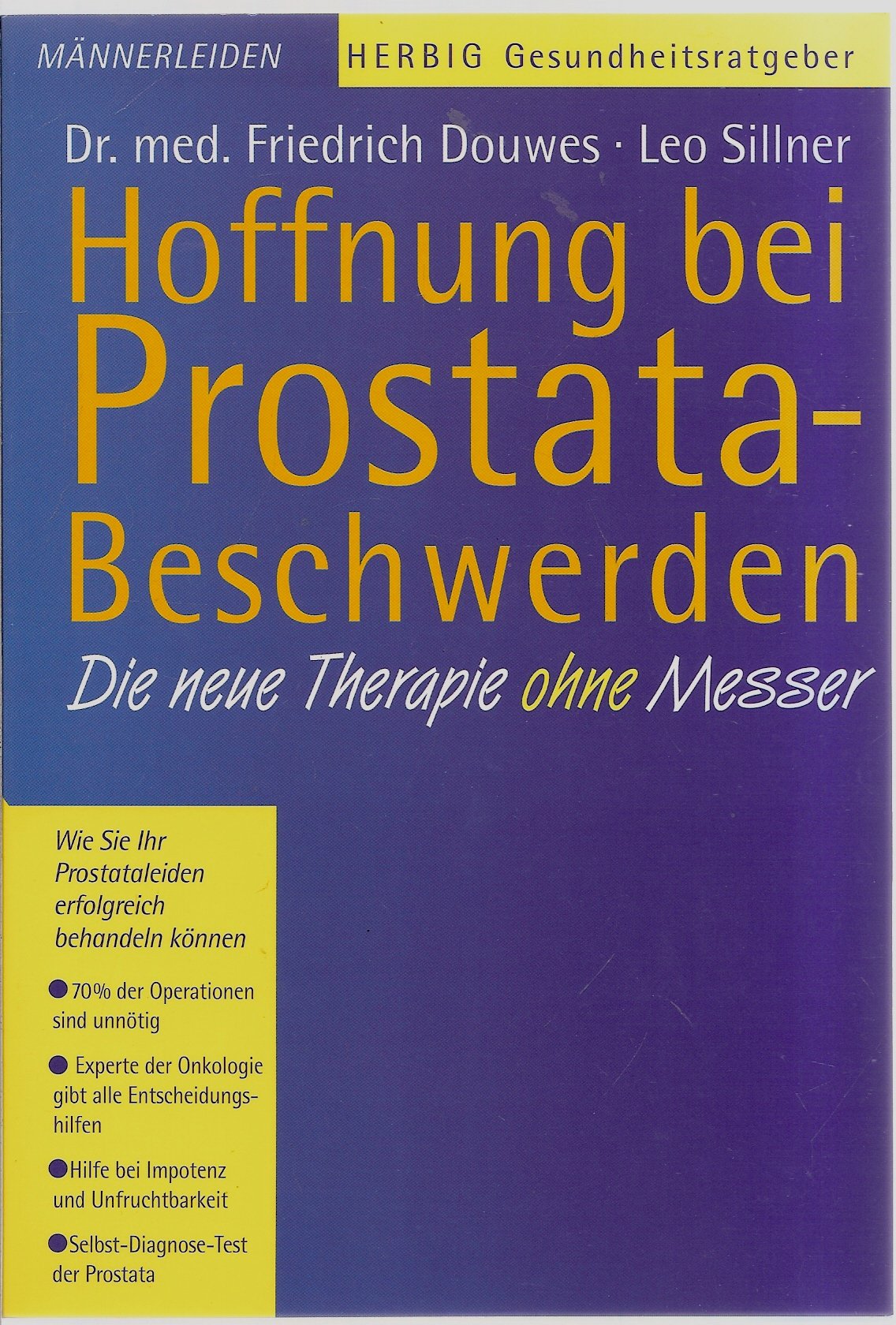 Hoffnung bei Prostatabeschwerden Medicine