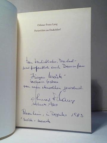 Ferienfahrt ins Dackeldorf Books